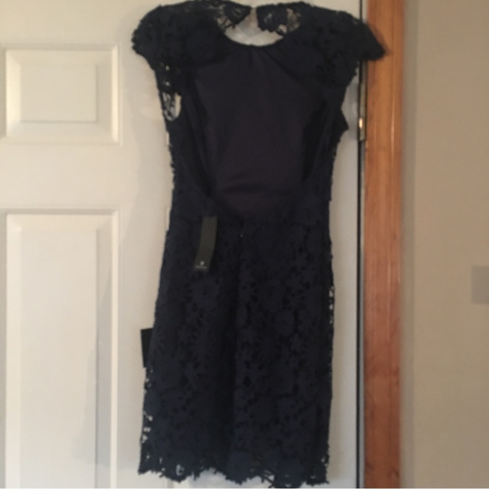 SALE!! 2X Host pick 🎉NWT Lulu’s Romance language backless lace dress - Picture 14 of 16